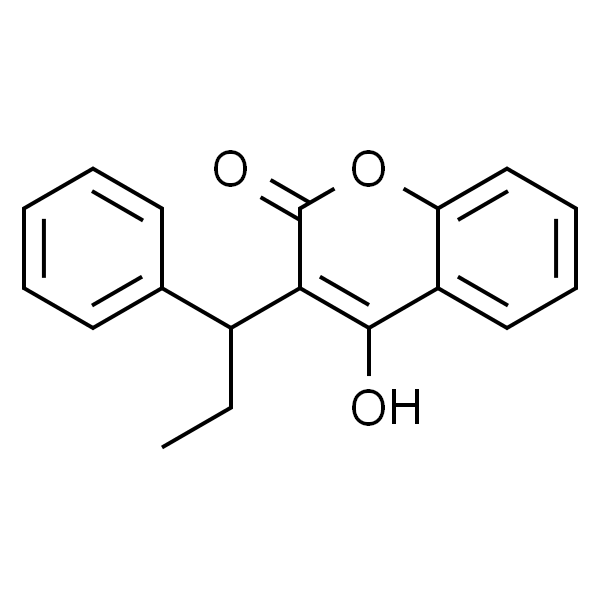 4-羟基-3-(1-苯基丙基)-2H-苯并吡喃-2-酮