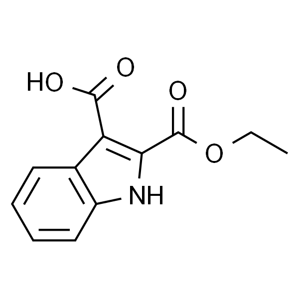 2-(乙氧羰基)-1H-吲哚-3-羧酸