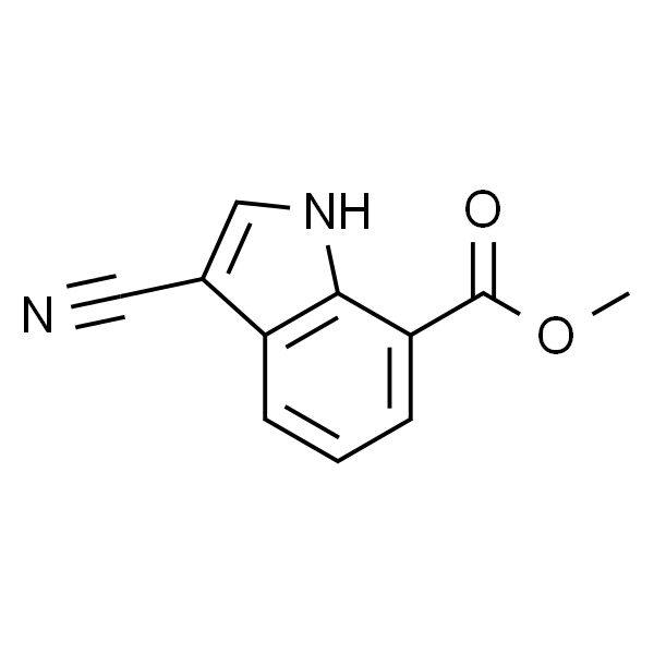 3-氰基-1H-吲哚-7-甲酸甲酯