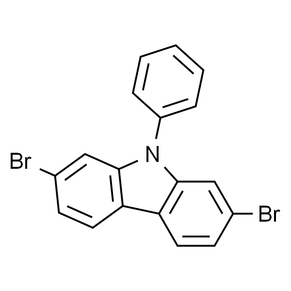 2,7-二溴-9-苯基咔唑