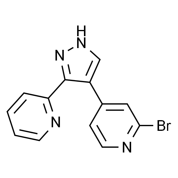 2-溴-4-[3-(2-吡啶)-1H-吡唑-4-基]吡啶