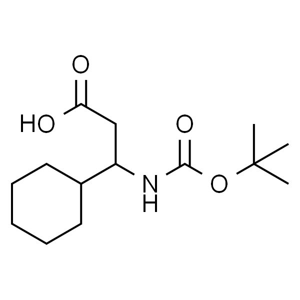 3-(Boc-氨基)-3-环己基丙酸