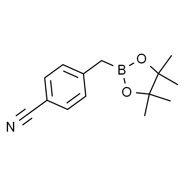 4-((4,4,5,5-四甲基-1,3,2-二噁硼烷-2-基)甲基)苯甲腈