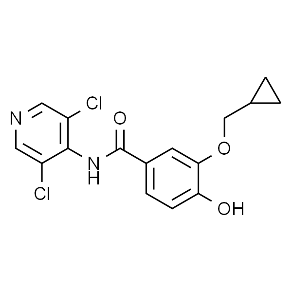 3-(环丙基甲氧基)-N-(3,5-二氯吡啶-4-基)-4-羟基苯甲酰胺