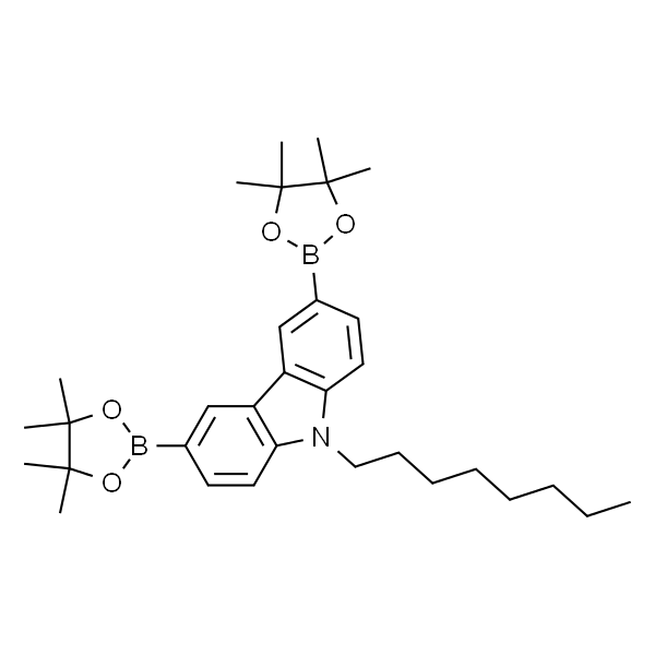 9-辛基-3,6-双(4,4,5,5-四甲基-1,3,2-二噁硼烷-2-基)-9H-咔唑