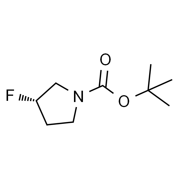 (S)-N-Boc-3-氟吡咯烷