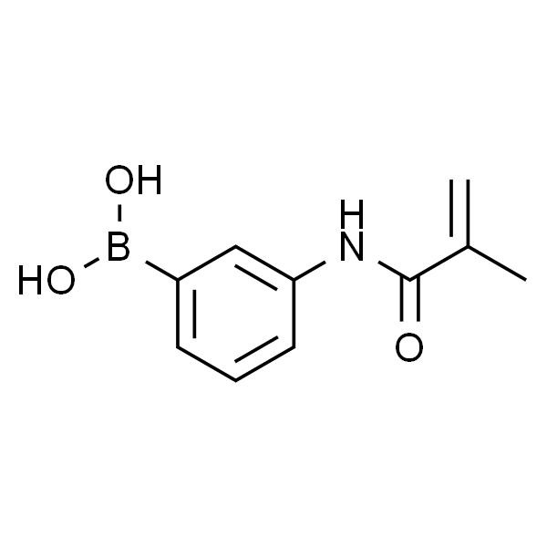 3-甲基丙烯酰氨基苯基硼酸 (含不同量的酸酐)