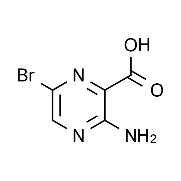 3-氨基-6-溴吡嗪-2-甲酸