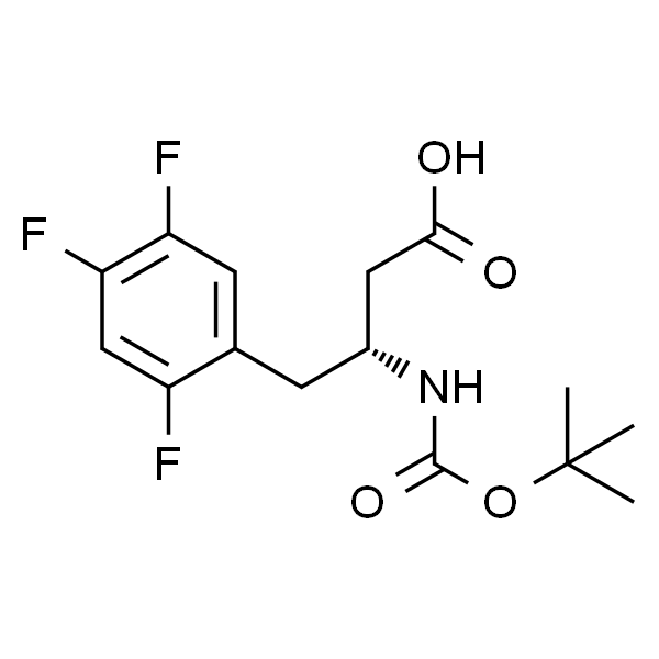 (R)-N-叔丁氧羰基-3-氨基-4-(2,4,5-三氟苯基)丁酸