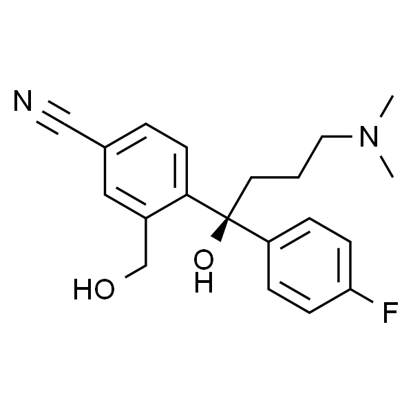 (S)-4-[4-(二甲胺基)-1-(4-氟苯基)-1-(羟基丁基)-3-(羟基甲基)苯腈