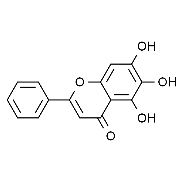 5,6,7-三羟基黄酮