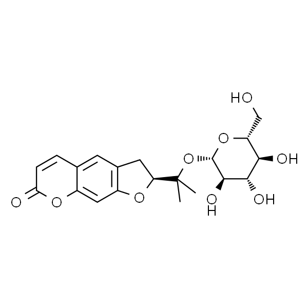 异紫花前胡苷