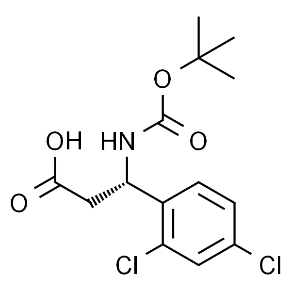 N-Boc-(S)-3-氨基-3-(2,4-二氯苯基)-丙酸