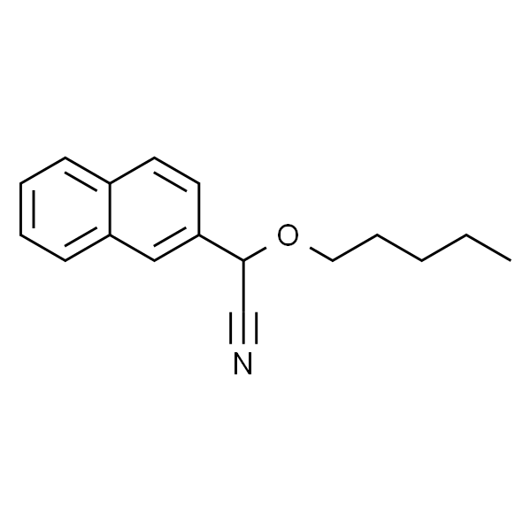 2-(2-Naphthyl)-2-pentyloxyethanenitrile