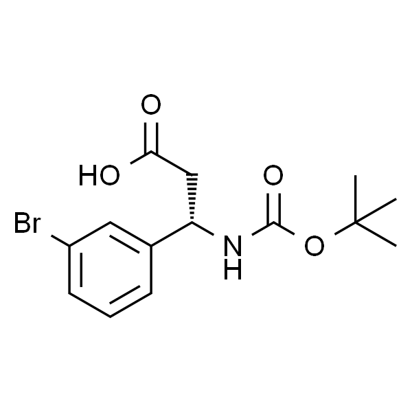 boc-(s)-3-氨基-3-(3-溴苯基)-丙酸