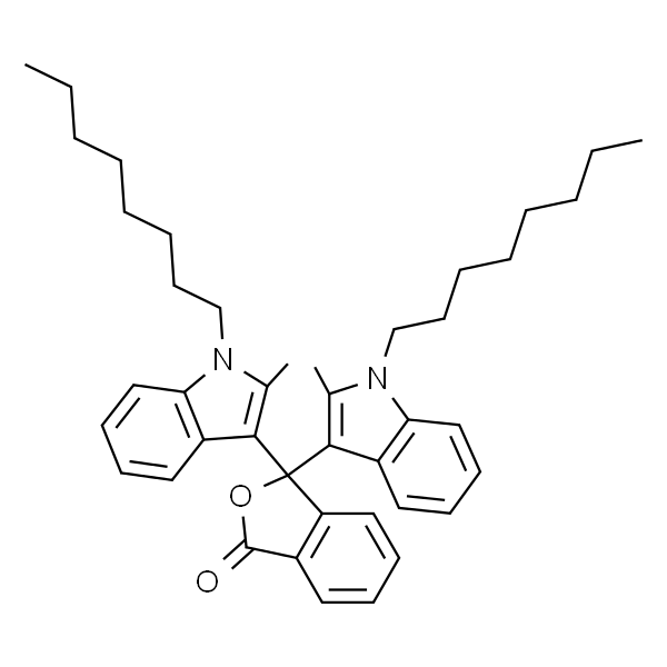 3,3-双(2-甲基-1-辛基-1H-吲哚-3-基)苯酞