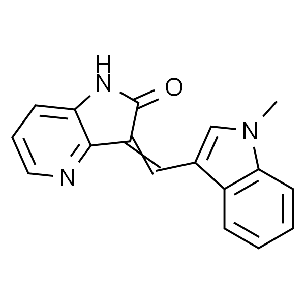 1,3-二氢-3-[(1-甲基-1H-吲哚-3-基)亚甲基]-2H-吡咯并[3,2-b]吡啶-2-酮