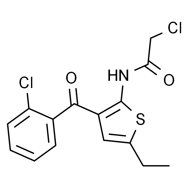 2-氯-N-(3-(2-氯苯甲酰基)-5-乙基噻吩-2-基)乙酰胺