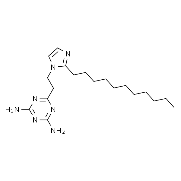 2,4-二氨基-6-[2-(2-十一烷基-1-咪唑基)乙基]-1,3,5-三嗪