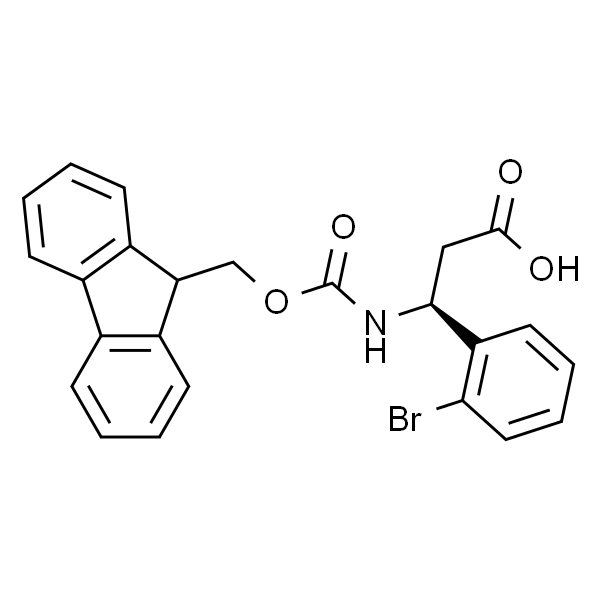 fmoc-(s)-3-氨基-3-(2-溴苯基)-丙酸