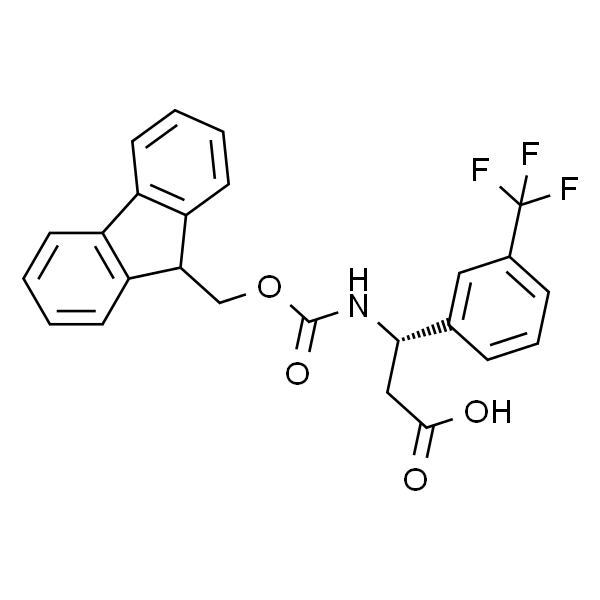 (S)-3-((((9H-芴-9-基)甲氧基)羰基)氨基)-3-(3-(三氟甲基)苯基)丙酸