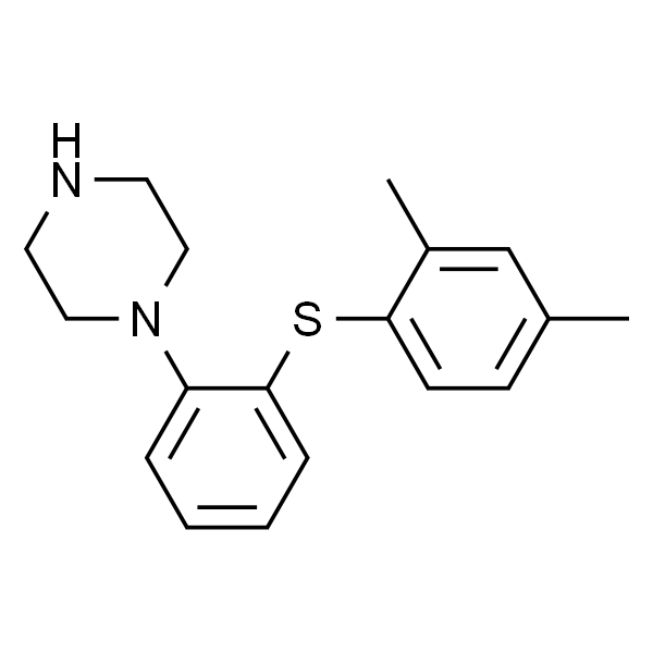 1-[2-(2,4-甲基苯硫基)苯基]哌嗪,