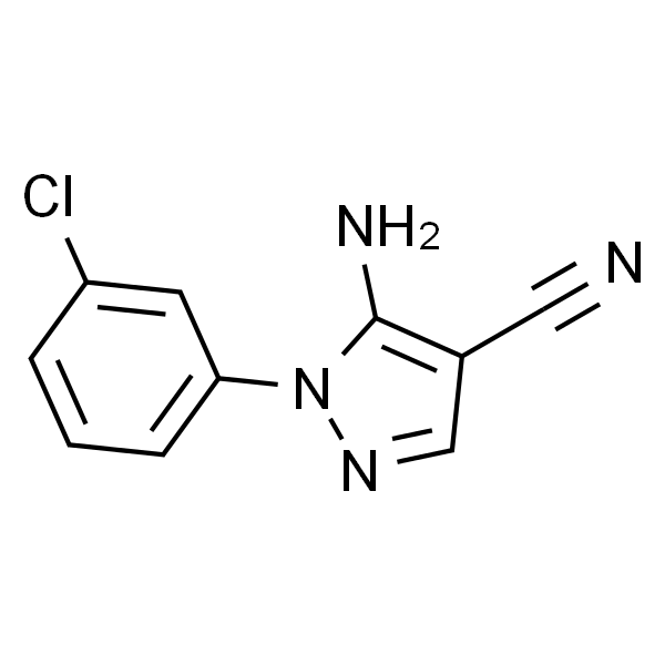 5-氨基-1-(3-氯苯基)-1H-吡唑-4-甲腈