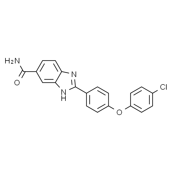 2-(4-(4-氯苯氧基)苯基)-1H-苯并[d]咪唑-6-甲酰胺