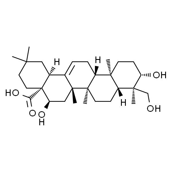 (3B,4A,16A)-3,16,23-三羟基齐墩果烷-12-烯-28-酸