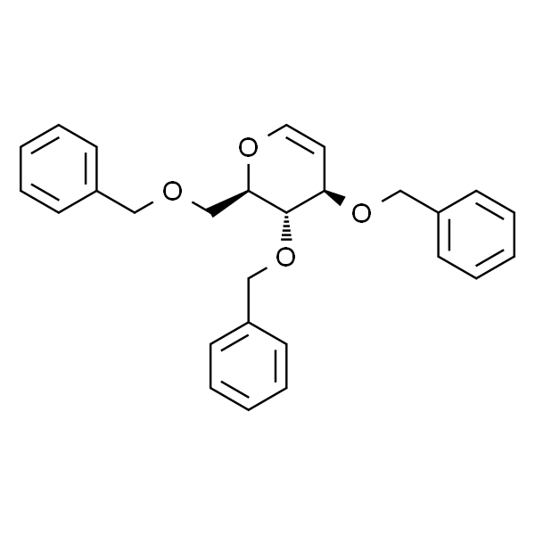 (2R,3S,4R)-3,4-双(苄氧基)-2-((苄氧基)甲基)-3,4-二氢-2H-吡喃