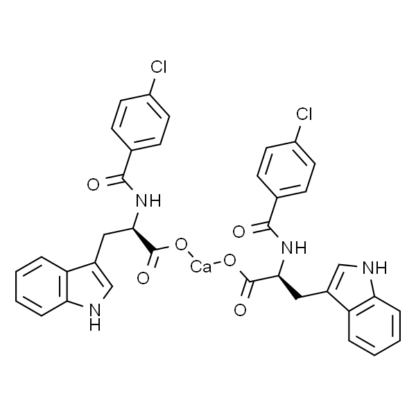 4-氯苯甲酰-L-色氨酸钙盐