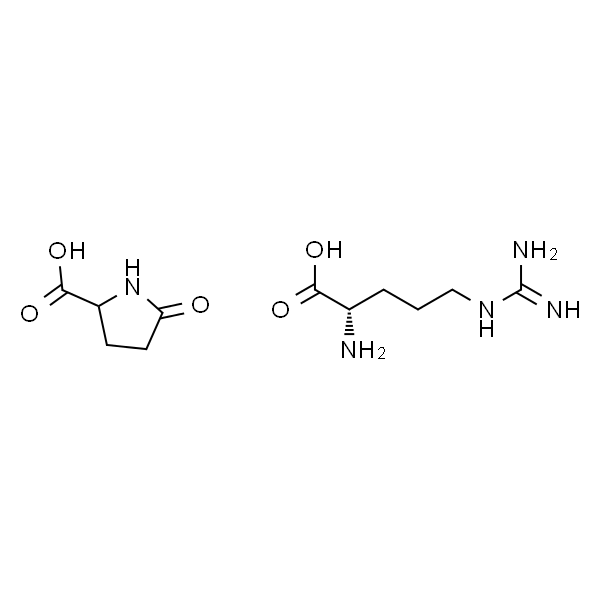 (S)-2-氨基-5-胍基戊酸化合物与(S)-5-氧代吡咯烷-2-羧酸(1:1)