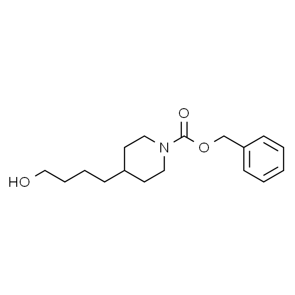 4-(1-Cbz-4-哌啶基)-1-丁醇