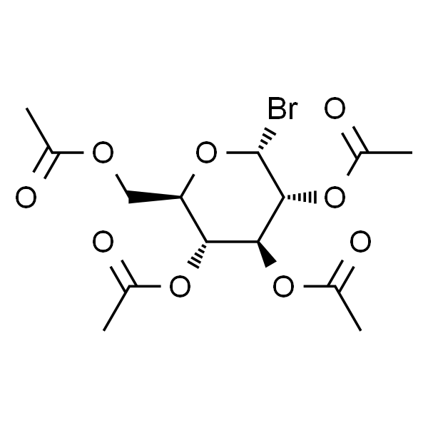 2,3,4,6-四-O-乙酰基-α-D-吡喃葡萄糖酰溴 (含稳定剂碳酸钙)