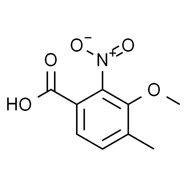 3-甲氧基-4-甲基-2-硝基苯甲酸