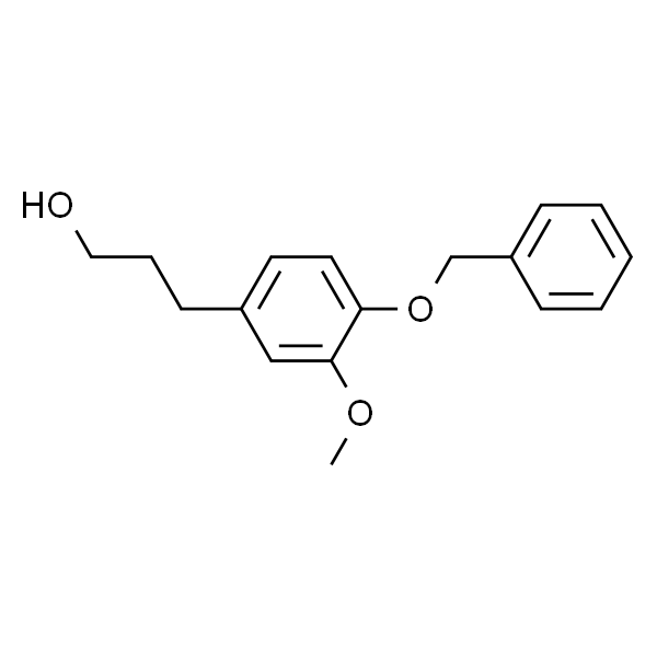 3-(4-(苄氧基)-3-甲氧苯基)丙-1-醇