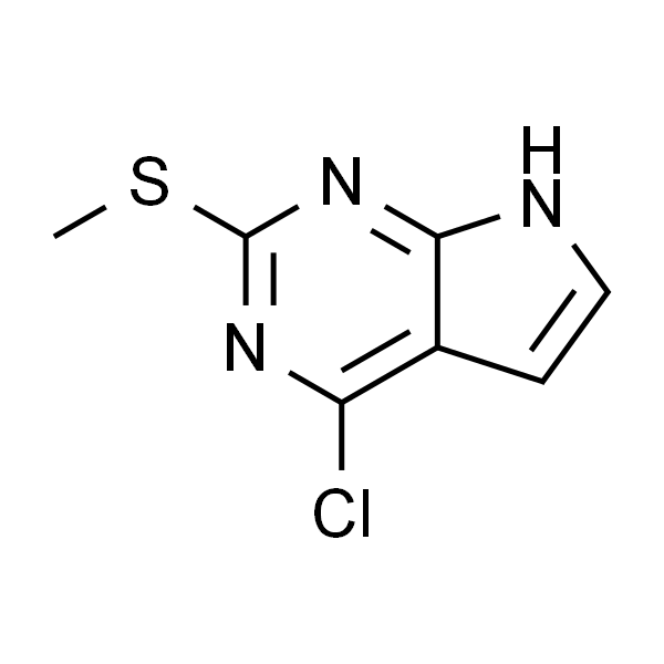 4-氯-2-(甲硫基)-7H-吡咯并[2,3-d]嘧啶