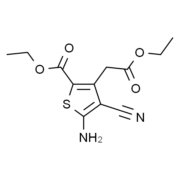 5-氨基-4-氰基-3-(2-乙氧基羰甲基)噻吩-2-甲酸乙酯