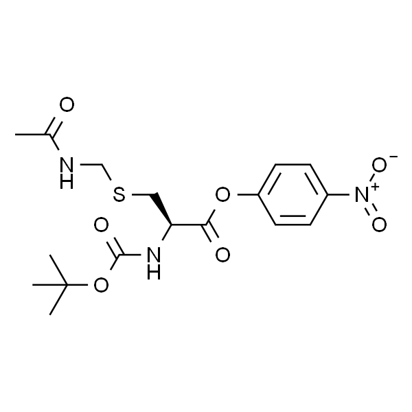 N-叔丁氧羰基-S-[(乙酰氨基)甲基]-L-半胱氨酸 4-硝基苯酯