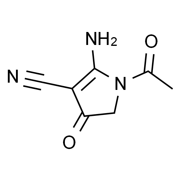 1-乙酰基-2-氨基-4-氧代-4,5-二氢吡咯-3-甲腈