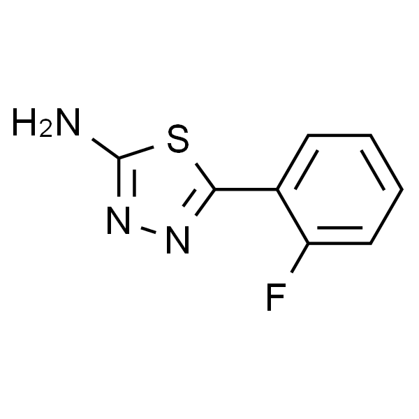 5-(2-Fluorophenyl)-1,3,4-thiadiazol-2-amine