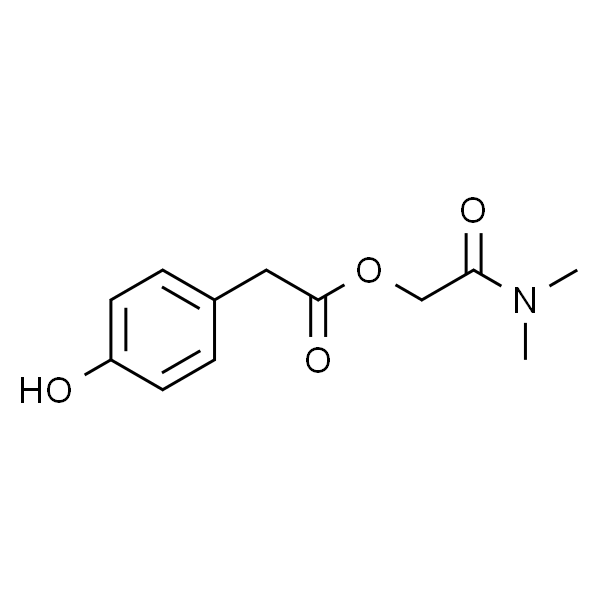 2-(二甲基氨基)-2-氧代乙基 2-(4-羟基苯基)乙酸酯