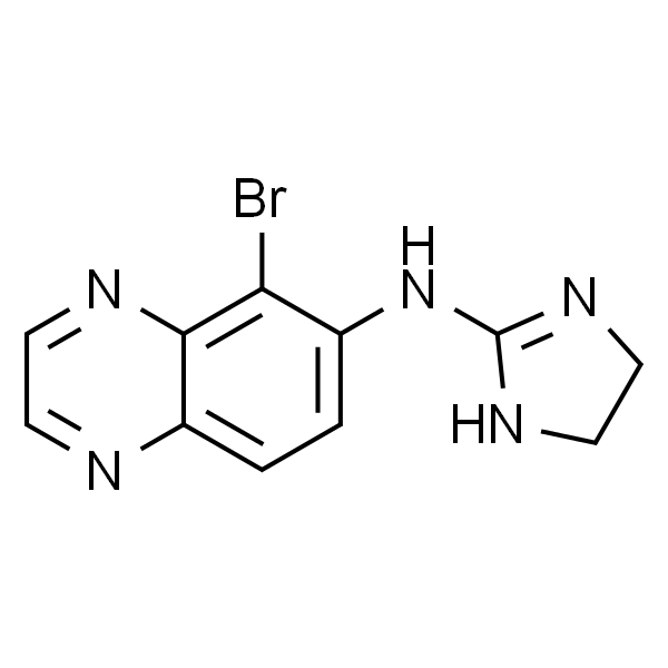 5-溴-N-(4,5-二氢-1H-咪唑-2-基)喹喔啉-6-胺