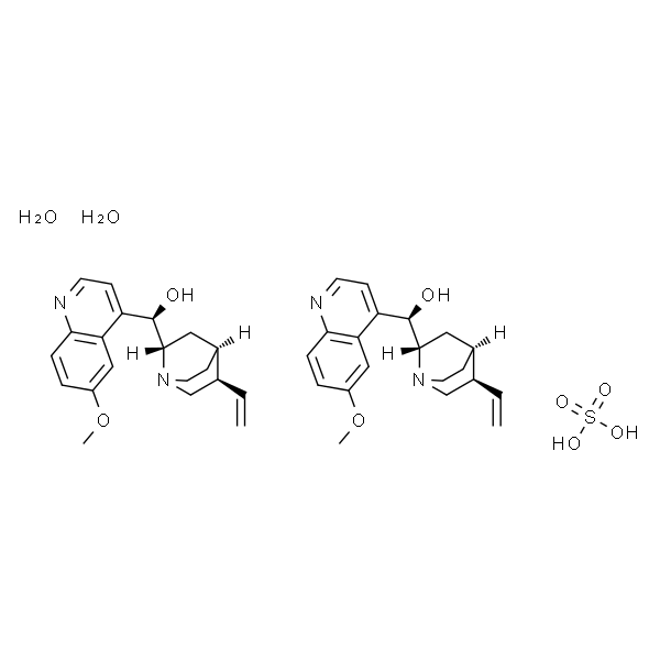 (R)-(6-甲氧基喹啉-4-基)((1S,2S,4S,5R)-5-乙烯基喹啉-2-基)甲醇硫酸盐水合物 (2:1:4)