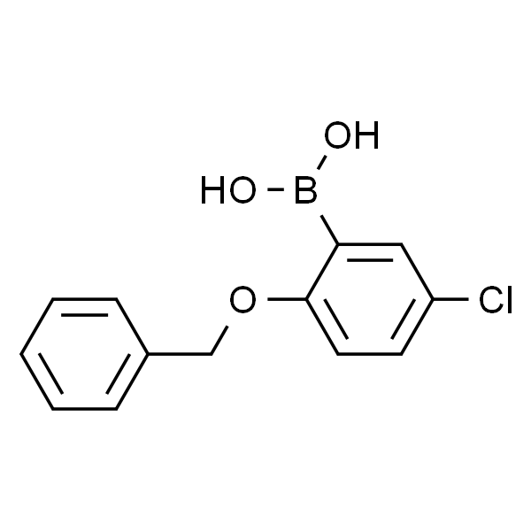 2-苄氧基-5-氯苯硼酸 (含不同量的酸酐)