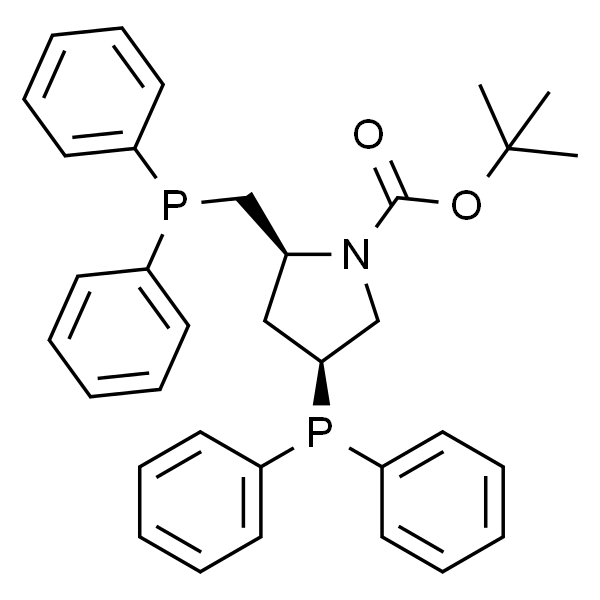 (2S, 4S)-4-二苯基膦-2-(二苯基膦甲基)-1-特丁氧羰基吡咯烷