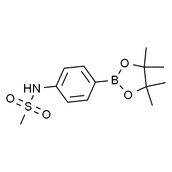 N-[4-(4,4,5,5-四甲基-1,3,2-二氧杂环戊硼烷-2-基)苯基]甲磺酰胺