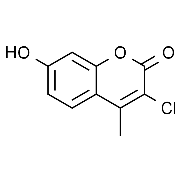 3-氯-7-羟基-4-甲基-2H-苯并吡喃-2-酮