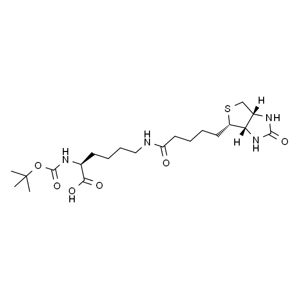 N2-(叔丁氧基羰基)-N6-(5-((3aS,4S,6aR)-2-氧代六氢-1H-噻吩并[3,4-d]咪唑-4-基)戊酰基)-L-赖氨酸