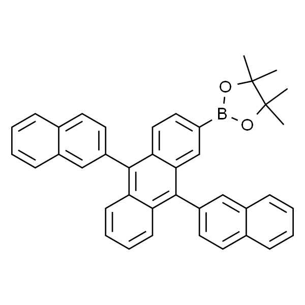 2-[9,10-二(萘-2-基)蒽-2-基]-4,4,5,5-四甲基-1,3,2-二氧杂环戊硼烷